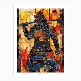 Samurai Warrior 3 Art Print