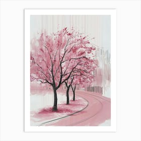 Cherry Blossoms Art Print