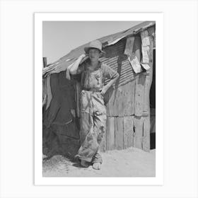 Son Of Day Laborer Living In Arkansas River Bottom At Webbers Falls, Oklahoma, Muskogee County By Russ Art Print