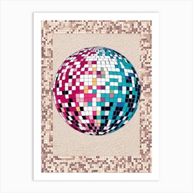 Disco Ball 10 Art Print