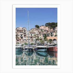 Marina Soller Mallorca Spain Art Print