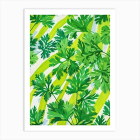 Parsley Summer Illustration 7 Art Print