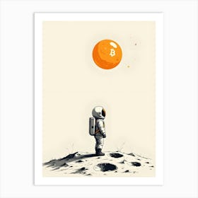 Bitcoin 13 Art Print