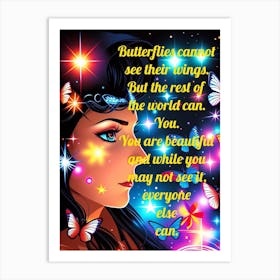 Butterflies Art Print