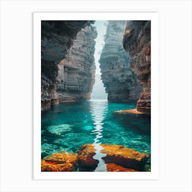 Caves In The Rock 1 Art Print