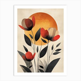 Flowers In The Sun 3 Art Print