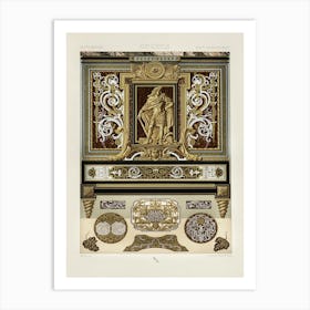 17th Century Pattern, Albert Racine (16) Art Print