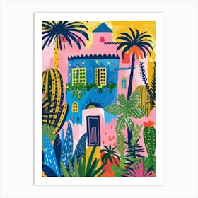 Cactus House 2 Art Print