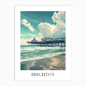 Brighton Pier 1 Art Print