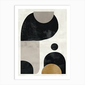 Mataram Stone Park Bauhaus Minimalist Art Print