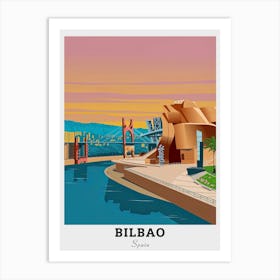 Bilbao, Spain Travel Art Print