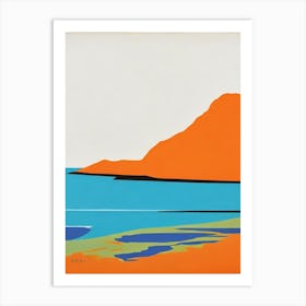 Shoal Bay East Anguilla Beach Midcentury Art Print