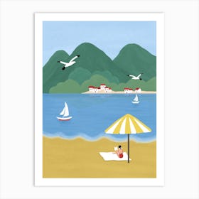 Montenegro Beach Art Print