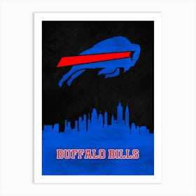 Buffalo Bills 4 Art Print