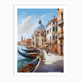 Grand Canal Venice 1 Art Print