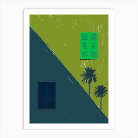 Summer in green Art Print
