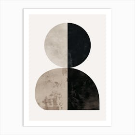 Rio De Janeiro Stone Park Bauhaus Minimalist Art Print