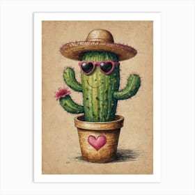 Cactus 16 Art Print