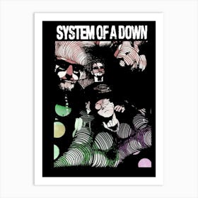 System Of A Down 6 Art Print