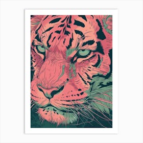 Tiger 43 Art Print