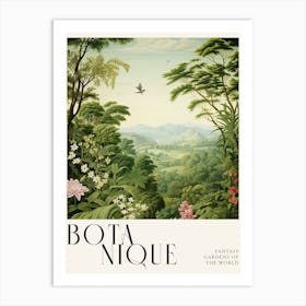 Botanique Fantasy Gardens Of The World 29 Art Print