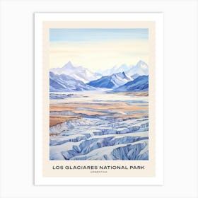 Los Glaciares National Park Argentina 3 Poster Art Print