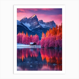 Flora Of The Alps Art Print