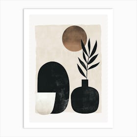 Dresden Stone Park Bauhaus Minimalist Art Print