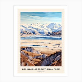 Los Glaciares National Park Argentina 4 Poster Art Print