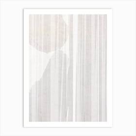 Zen Curtain Art Art Print