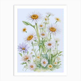 Daisies Art Print