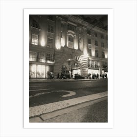 London Theatre At Night Art Print