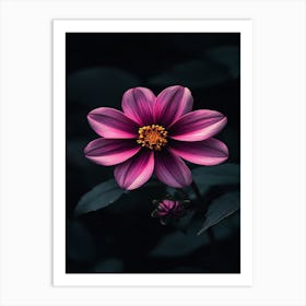 Dahlia Flower 21 Art Print