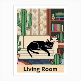 Living Room 5 Art Print