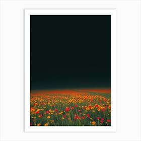 Field Of Flowers 4 Art Print