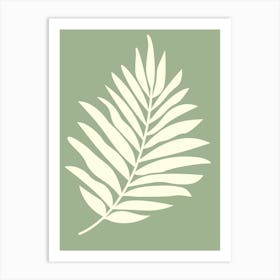 Palm Leaf Art Print