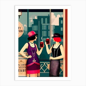 Roarin' Twenties Reimagined 178 Art Print