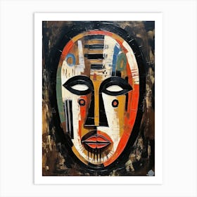 Ancestral Alchemy; African Masked Treasures Art Print