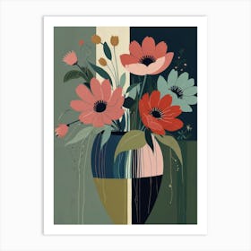 Leonardo Lightning Xl An Illustration Of A Bouquet Of Abstract 1 (4) Topaz Standard V2 4x Art Print