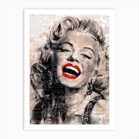 Marilyn Monroe Art Print Art Print