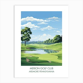 Merion Golf Club (East Course)   Ardmore Pennsylvania 2 Art Print