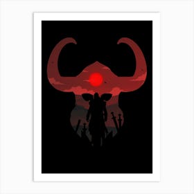 Viking Warriors Art Print