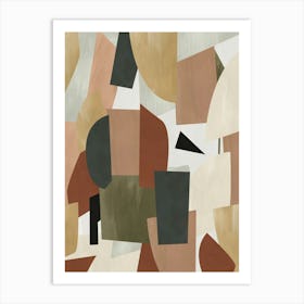 Abstract Shapes 2 Art Print