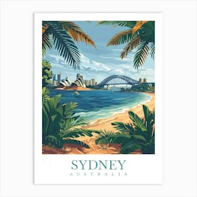 Sydney Travel Australia 1 Art Print