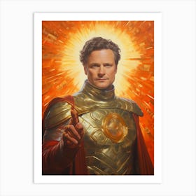 Colin Firth (2) Art Print