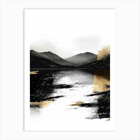 Black And Gold Canvas Print 12 Art Print