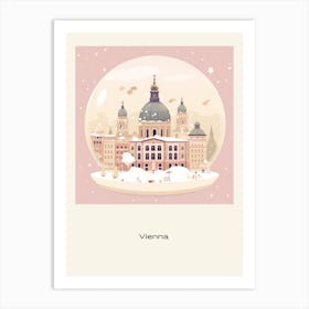 Vienna Austria 1 Snowglobe Poster Art Print