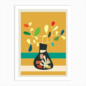 Vase of Vibrance 2 Art Print