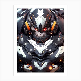 Futuristic Art 2 Art Print