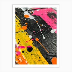 Splatter Painting 33 Art Print